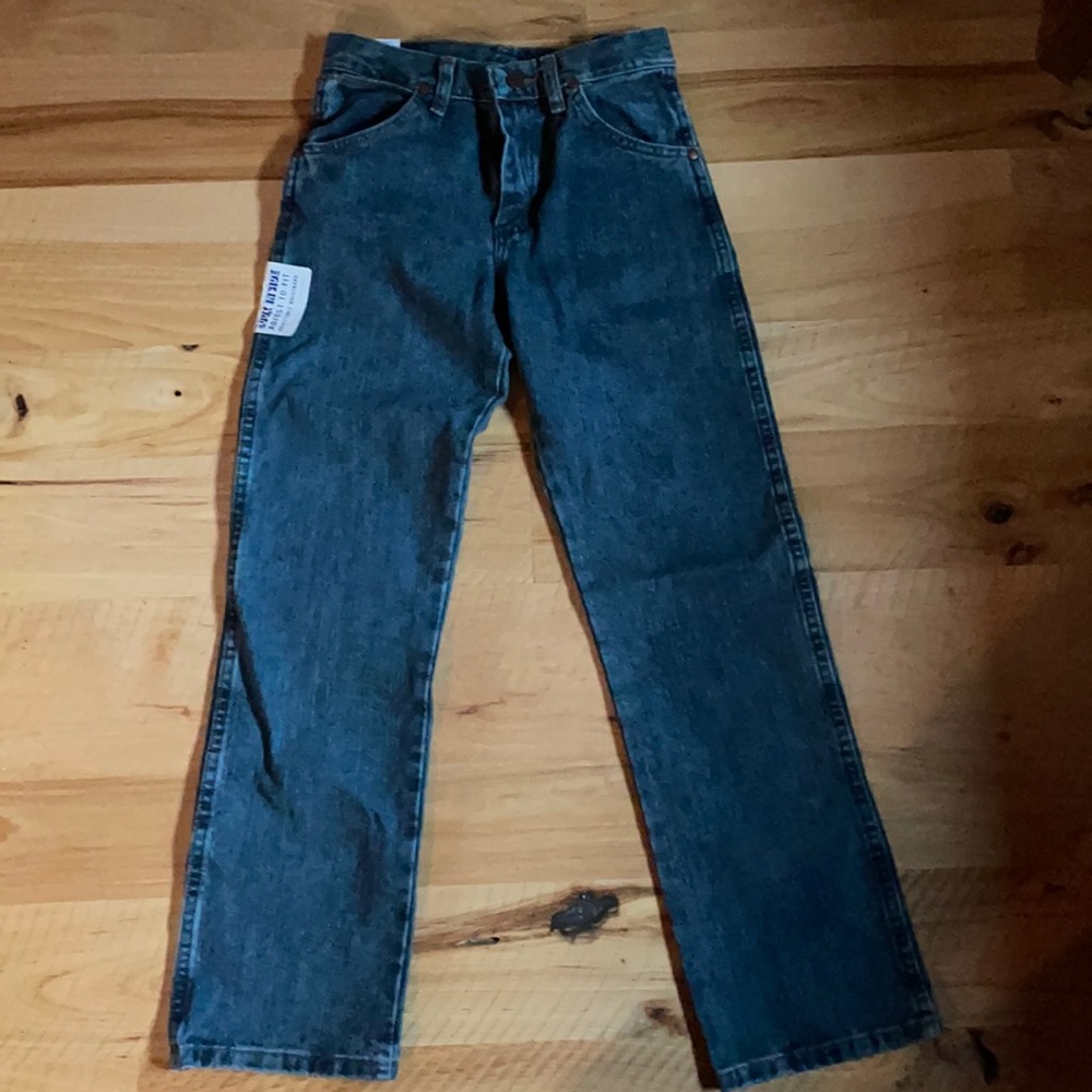 Boys wrangler cowboy cut jeans